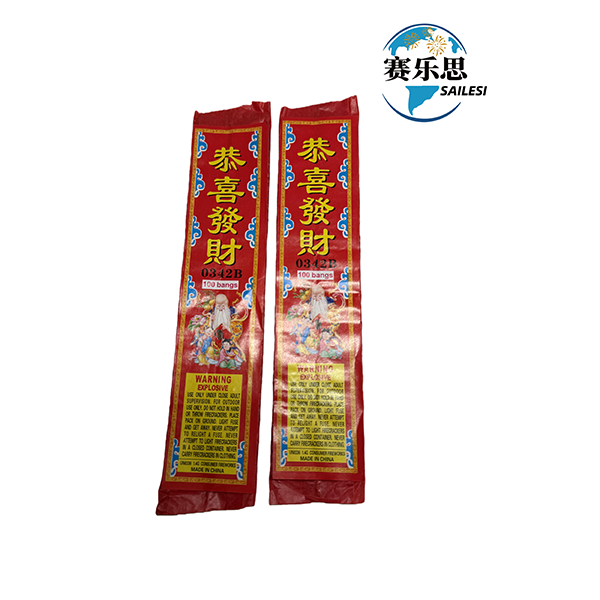 8 FEET RED FIRECRACKERS / GUANXI RED CRACKERS