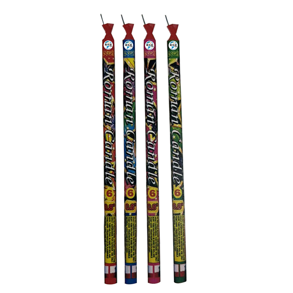 0.8‘ 6 BALLS ROMAN CANDLE