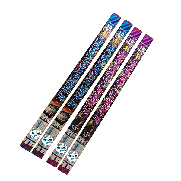 1.5”  10 BALLS ROMAN CANDLE