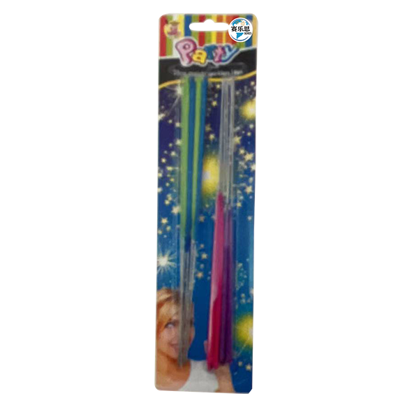 20CM COLOURED STRAIGHT SPARKLERS