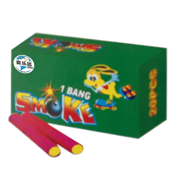 1# MATCH CRACKER WITH COLOR SMOKE