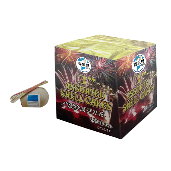 3″ 25 ASSORTED SHEEL CAKES