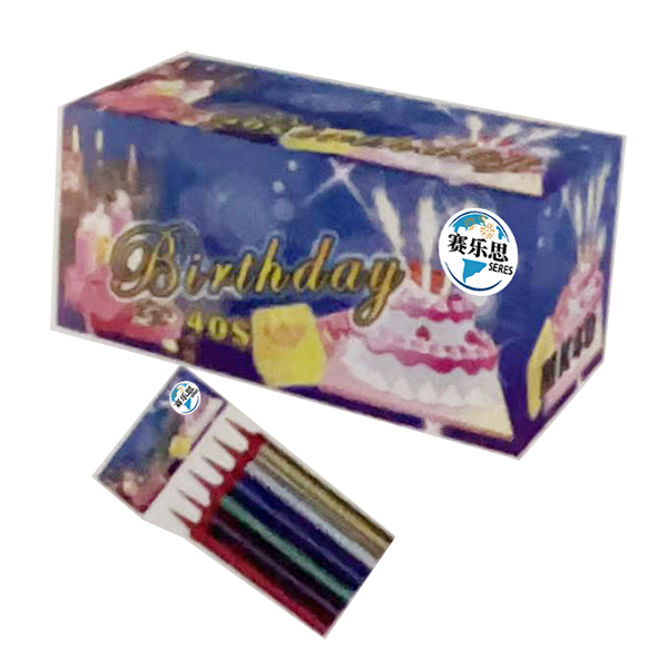 12CM BIRTHDAY CAKE INCE FOUTAIN