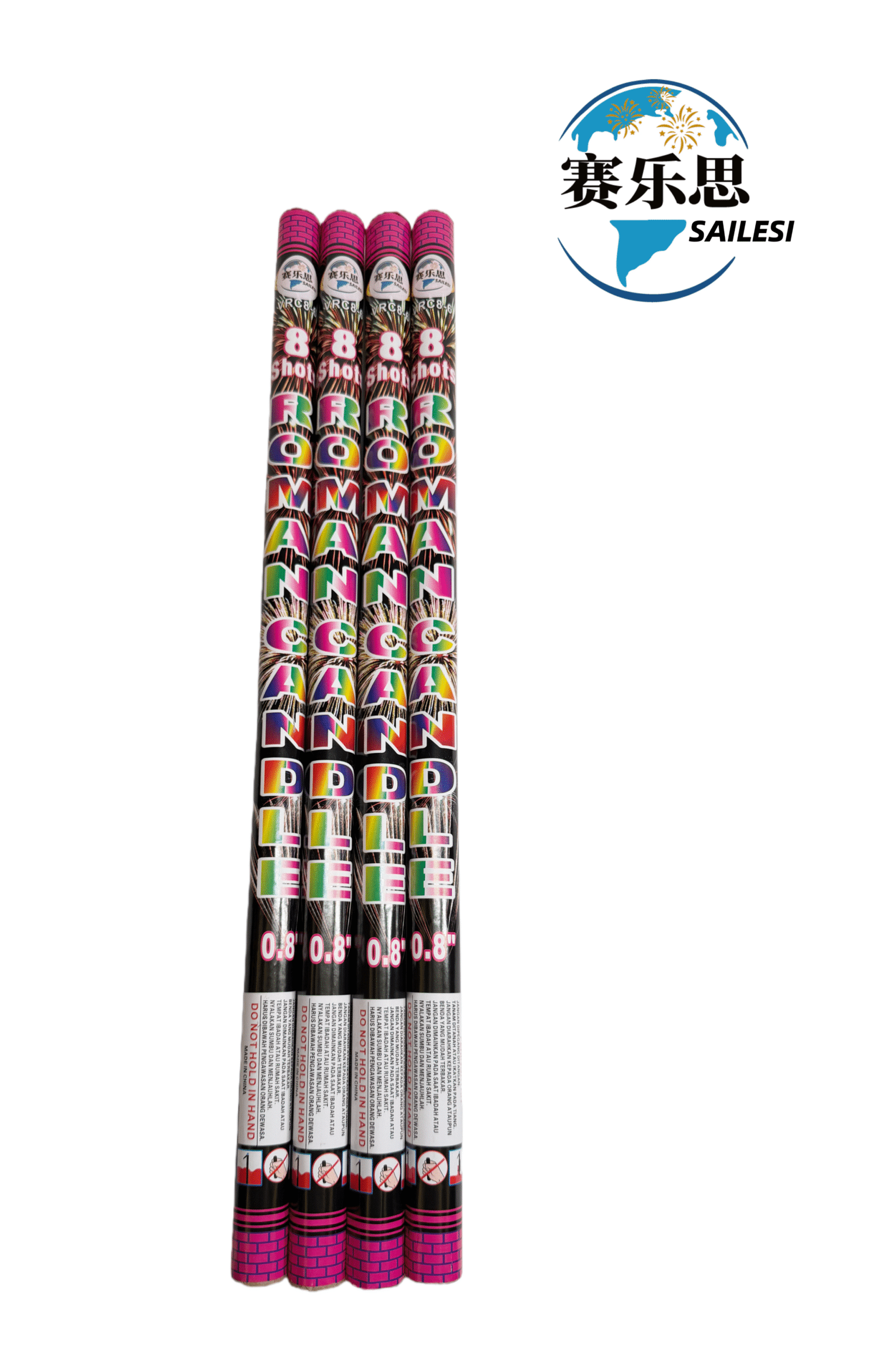 0.8″ 8BALLES ROMAN CANDLE