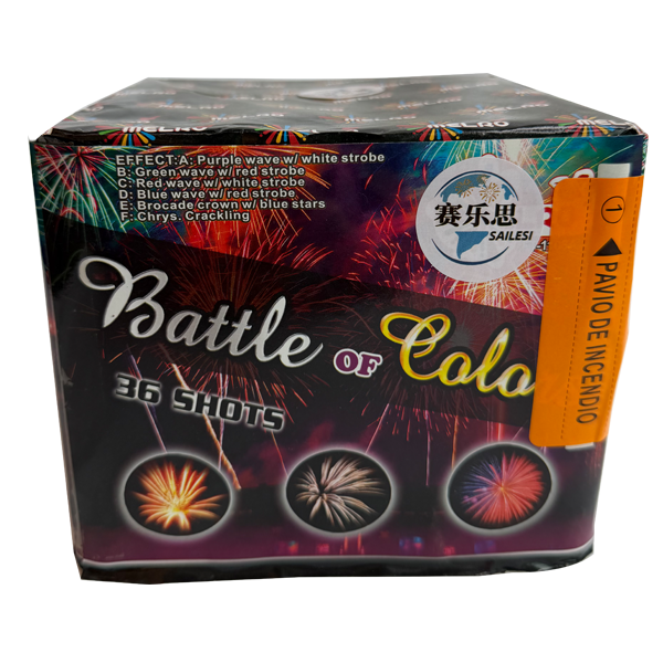 0.8“ 25SHOT FAN SHAPED POTTED FIREWORKS