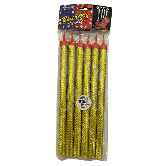 25CM BIRTHDAY CANDLE