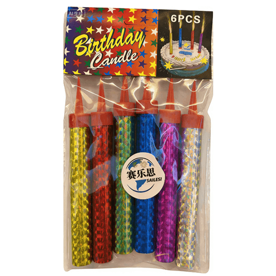 12.5CM BIRTHDAY CANDLE